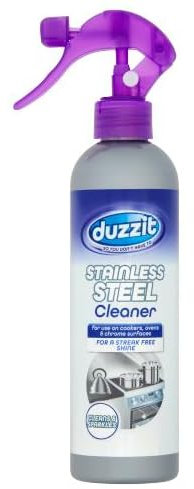 Detergente per Acciaio in Spray | Spray per Acciaio | Detergente per Pentole in Acciaio | Spray per Superfici in Acciaio | Detergente Spray per Acciaio 400ml