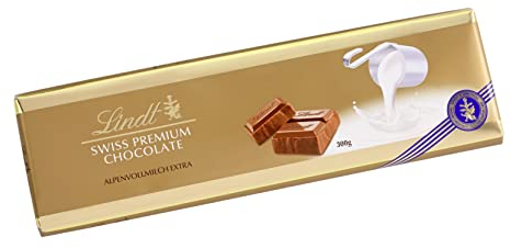 Lindt Schokolade Vollmilch Extra | 300 g Tafel | Aus feinster Vollmilch-Schokolade | Schokoladentafel | Schokoladengeschenk