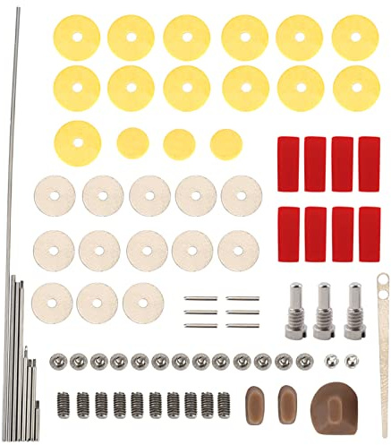 Kit Mantenimiento Flauta, Accesorios Completos Limpieza Reparación Rápida, Conjunto Herramientas Profesional para Músicos Estudiantes Aficionados Practica Diaria Conciertos
