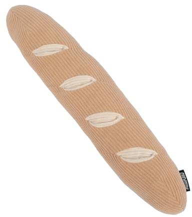 CHEWFFON Hundespielzeug, Hundespielzeug Intelligenz, Interaktives Quietschendes für Langeweile, Intelligenzspielzeug für Welpen für Puzzle und Nahrungssuche Instinkttraining (Baguette)