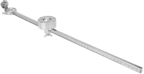 Cutter Guide, Torch Compass Roller Guide Stainless Steel Oxygen Welding Cutting Tool Cutting Torch Circle Compass Cutting Roller Guide Wheel with Scale Ruler Fit for G01-100