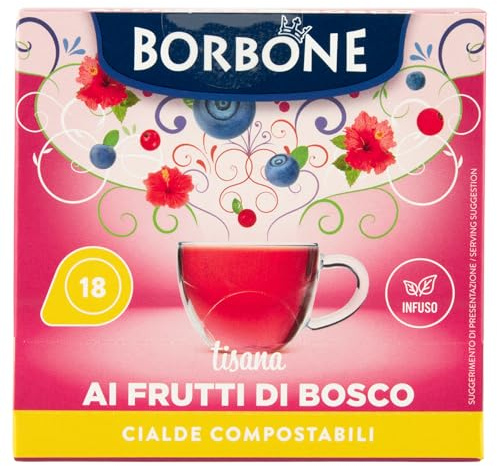 BERRIES CAFFÈ BORBONE - Box 18 PODS ESE44 3.8g