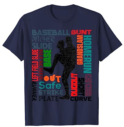 Baseball tee Batter Pitcher Catcher Baseball T-Shirt