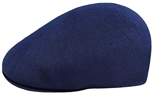 Kangol Seamless Tropic 507 Flat Cap by Damer/Herrar - keps med skärm Vår-sommar Sommar - L (58-59 cm) mörkblå