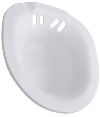 FOMIYES Plastic Sitz Bath Toilet Seat Postpartum Care Wash Basin for Moms Comfortable Design for Soothing Relief Ideal for Hemorrhoids Easy to Clean with Drain Holes Fits Toilet Seats