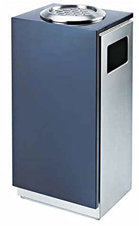 Cendrier en métal poubelle de grande capacité sur pied conteneur de mégots de cigarettes poubelle pour centre commercial ascenseur entrée hôtel cendriers extérieurs