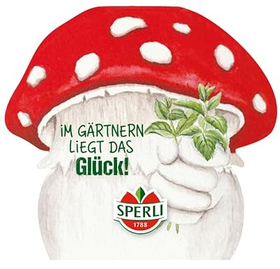 Sperli Ernteglück Saatgut-Sticks -10 Pfefferminzensamen, Einfache Anzucht, Garten samen Ideales Dankeschön & Geschenk für Gartenfreunde I Ernteglück in Topf & Beet oder Terrasse