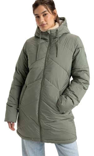 Roxy Women's Better Weather Jacket, Agave Green, XXL