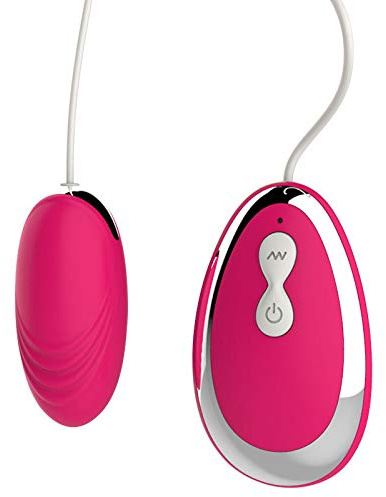 Elektrisk kvinnlig stimulator med kontrollerad frekvens (rosa)