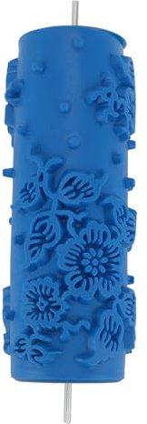 Rullo Strutturato Septpenta, Rullo di Pittura Multifunzionale Fai da Te con Motivo Art Déco, Rullo di Gomma per la Decorazione di Pareti, Mobili e Pavimenti (096Y)