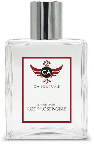 CA Perfume Impression of Rock Rose Noble For Men Oriental Fougere Fragrance Long Lasting Mens Perfume Eau De Parfum 3.4 Fl Oz 100ml