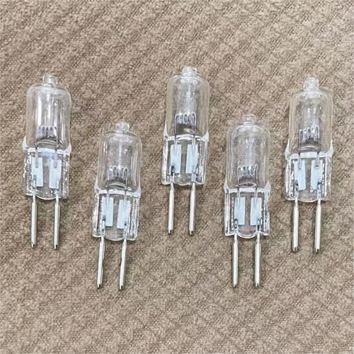 Lighxprenial 5PCS 24V G5.3 Tungsten Halogen Bulb - High Brightness, Energy Efficient, Easy Install