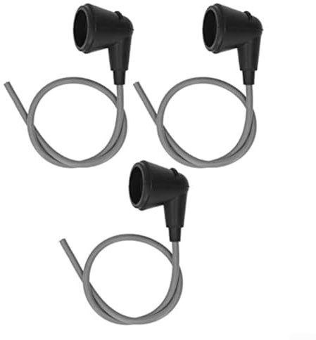 Lot de 3 chaînes de tronçonneuse électrique haute tension pour fil d'allumage conçu pour s'adapter aux modèles 070 090 offrant une performance d'allumage stable