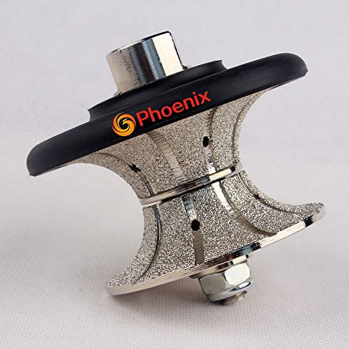 Raizi V40 Full Bullnose Diamond Hand Profiler/Router Bits for Granite Countertop