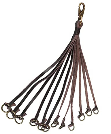 Tourbn Genuine Leather Hunting Game Carrier Clay Pigeon Bird Straps 12 Loops