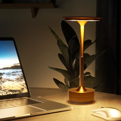 Lampada Da Comodino Con Controllo Touch, Lampada Da Scrivania A LED, Ricarica USB 3 Colori Di Illuminazione Lampada Da Tavolo Dimmerabile Per Camera Da Letto Ufficio Soggiorno Bar Ristorante Regalo