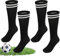 Abeillo 2 Paar Fußballsocken Kinder,Unisex Kinder Sportsocken,Lange Sportsocken Elastische Fussball Socken,Fußball Stutzen Kinder,Trainingssocke Sockenstutzen für Jungen und Mädchen von 5-12 Jahren