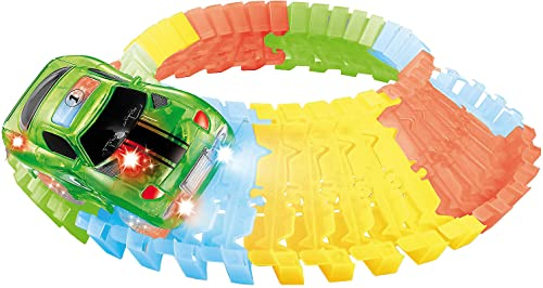 Amewi Rennbahn Magic Traxx 223 Teile 1 Auto inkl. Kunstoffbox 3,35 Meter