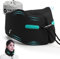 Joscoal Nackenkissen Reise Komfort Reisekissen Auto-Kopfstütze Luxuriös Flugzeug Kinnstütz Travel Pillow Memory Foam Stützfunktion Ideal für Reise Büro Autos.(Größe S, Schwarz)