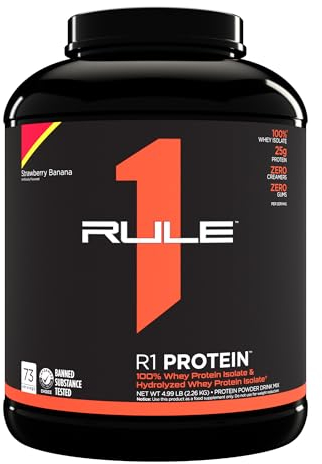Rule 1 Protein Isolate Strawberry Banana 5Lbs