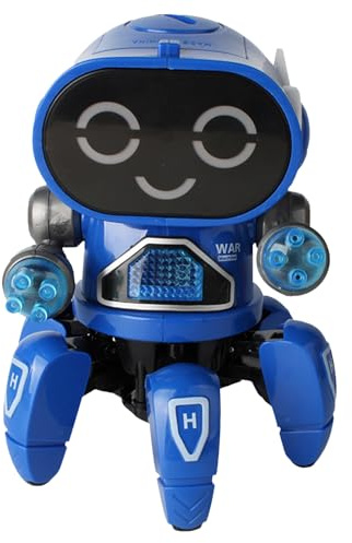 Generico Leksaksrobotar med - musikalisk bläckfisk med smart sensor robotform | Barn lysande leksak interaktiv aktivitet pedagogisk hemunderhållningspresent comple