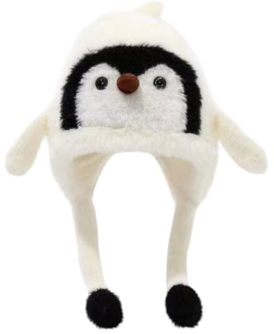 BSITSSS Gorro de Invierno para Niños Niñas Dibujos Animados, Gorro de Invierno para Niños Retención del Calor, Gorros Cálidos de Invierno Grueso, Adorable Gorrobebe Invierno