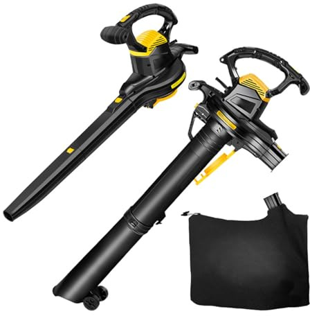 Zanthicia Il motore moderno 3800W del frantoio che soffia la polvere consente di affrontare lavori difficili in modo rapido ed efficiente Raccoglitore di foglie ABS