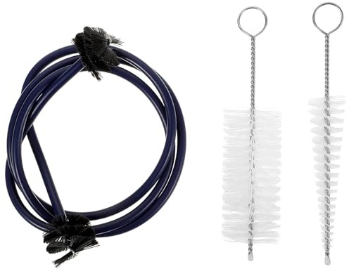 Healeved Trumpet Cleaning Kit Non-scratch Tear-resistant Plastic Brushes for Trumpet and Cornet Maintenance Blue for Effective Instrument Care