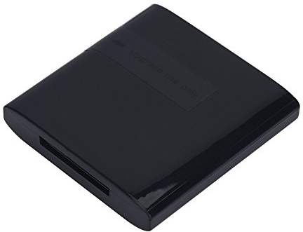 A2DP Bluetooth Music Receiver Adapter para 30pin Habilitado Sounddock Dock Speaker, 30 Pin Cable Carpro Audio Estéreo Accesorios(Negro)