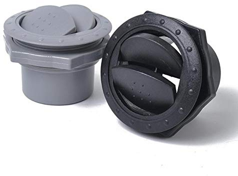 Luftgaller Riloer Universal 60mm 2.35 Runda A/C luftutlopp till RV bussbåt yacht bil luftutlopp