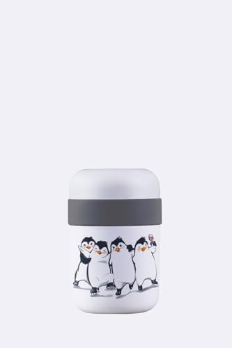 chic.mic bioloco plant lunchpot - Nachhaltige Lunchbox (penguins)
