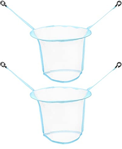 ibasenice 2stücke Junge Mädchen Spielhaus Wurfkörbe Hängende Basket Für Zelt Und Ballspiele Fördert Hand-Augen-koordination Und Macht Spaß Drinnen Und Draußen