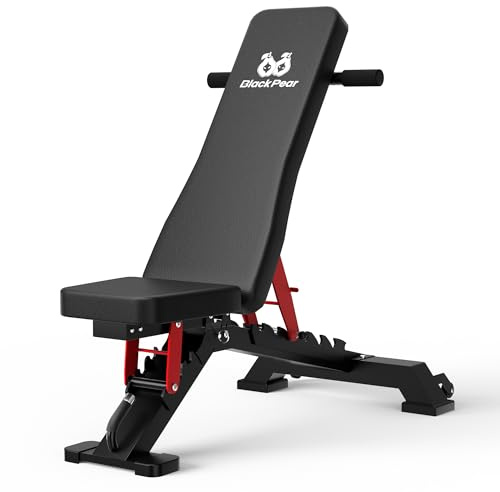 Weight Benches for Home Gym - Adjustable Workout Bench Press 1300lb Capacity Heavy Duty for Exercises Incline Flat Decline Sit-Ups