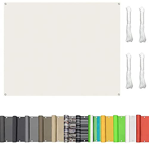 10 x 4 m tenda da esterno durevole dispenser ombra con resistenza ai raggi UV e resistenza all'usura ideale per patio, feste, cortile, prato, giardino e attività all'aperto, bianco