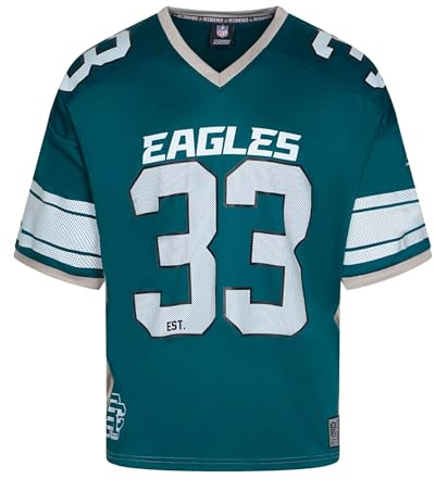 Recovered Philadelphia Eagles NFL Mesh Oversized Top Jersey Trikot Grün - XXL