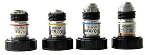 40 x mikroskop objektiv mikroskop 185 professionell kromatisk objektiv lins 40 x precision kopparkärna