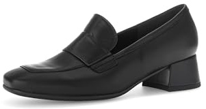 Gabor Mujer Mocasines, señora Zapatillas,Pantuflas,Zapatillas,Zapatos universitarios,Mocasines,Zapatos de Negocios,Negro (Schwarz) / 27,38.5 EU / 5.5 UK