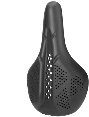 Funda para sillín de bicicleta, cubierta de silicona para sillín de bicicleta, cubierta de sillín de silicona suave, transpirable, elástica, cojín acolchado extra cómodo, completo para carretera y