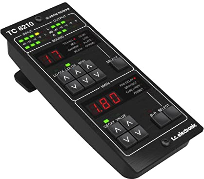 TC Electronic TC8210-DT Classic Mixing Reverb Plug-in con controller hardware opzionale e preset di firma