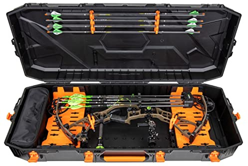 Flambeau Outdoors Formula Bow Case 30060X - Features A.B.S. Foamless Bow Security System, Free-Floats Critical Precision Components, Fits 43 Overall Length Bows, Black
