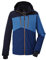 Killtec Herren Skijacke Funktionsjacke mit Kapuze und Schneefang KSW 306 MN SKI Jckt wasserdicht, Winddicht, atmungsaktiv 00269-schwarz blau L