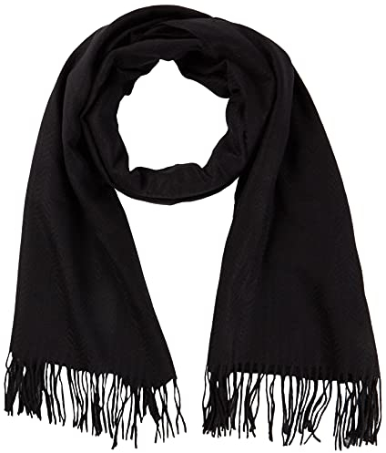 PIECES Damen Pckial New Long Scarf Noos Bc, Schwarz, Einheitsgröße