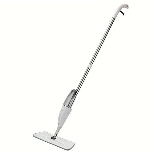 Scopa Spray Lavapavimenti a Spruzzo con Panno in Microfibra Serbatoio Detergente e Acqua Mop Mocio Pavimenti Legno Laminato Ceramica