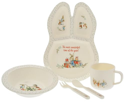 Beatrix Potter Peter Christmas Dinner Set Picnic and Outdoor