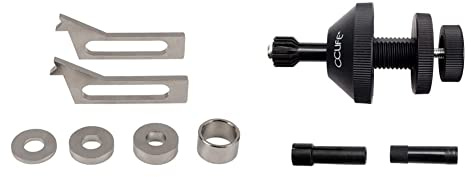 KS Tools 1502439 Schwungrad Sperren Werkzeug Set & CCLIFE Kupplungszentrierwerkzeug Kupplung Zentrierwerkzeug Zentriersatz ø15-28mm