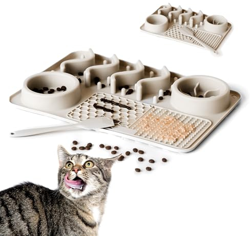 Fummelbrett beige groß für Katzen (ohne Spatel)