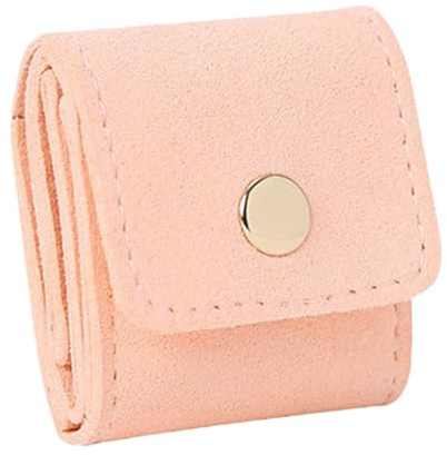 Fyrdyn Estuche de Joyería de Viaje,Porta Joyas De Viaje | Maletín Moderno Plegable Con Divisiones Y Hebilla Para Avión Playa Vacaciones Luna De Miel Boda Y Negocios