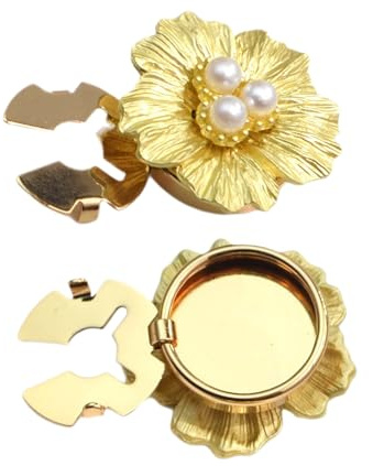 Protège-boutons - 2 Pièces Cache-Bouton Vêtement,Bouton Manchette Perle Décoratif Forme Pour Chemise Robe Blouse - Chemises Vêtements Blouses Accessoires Robe