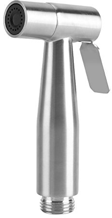 Kit Bidet Sprayer Toilette En Acier Inoxydable 304 Portable et Réglable en Pression avec Tuyau Flexible pour Salle de Bains Hygiène Personnelle Complet