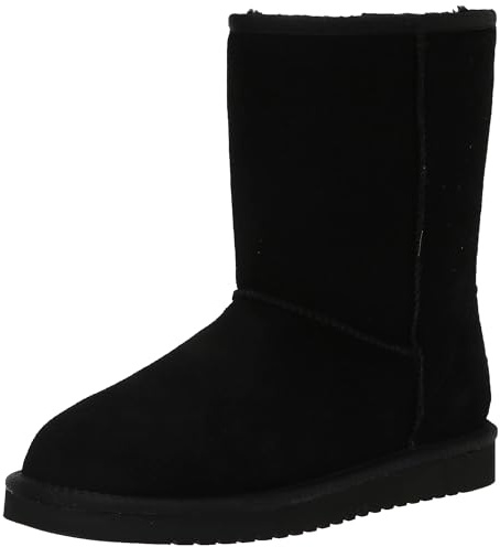 Koolaburra by UGG Men's Burra Short Boot, Black, Size 8